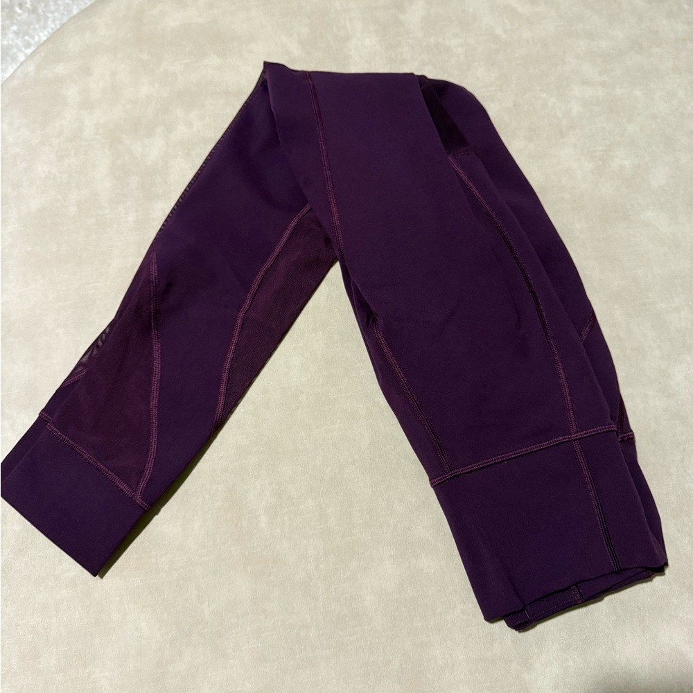 Lululemon Athletica Deep Purple Leggings